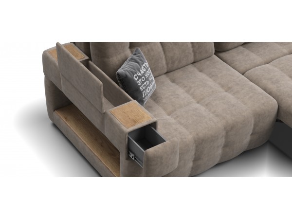 Диван BOSS.XO Велюр Роял тауп