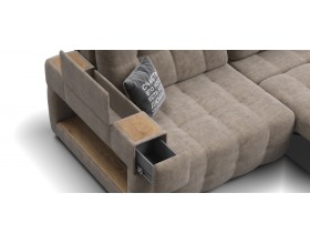 Босс ХО Макс диван Велюр Роял тауп