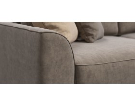 Кинг Макс диван Велюр Роял тауп