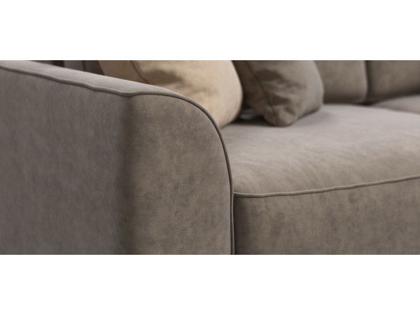 Диван KING MAX SE Велюр Роял тауп