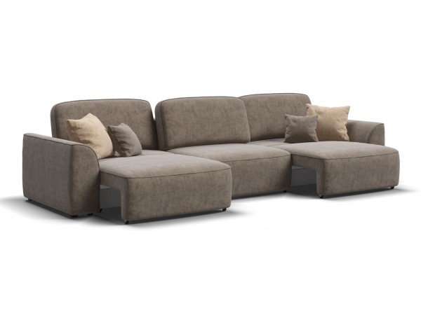 Диван KING MAX SE Велюр Роял тауп