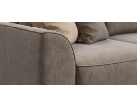 Кинг диван Велюр Роял тауп