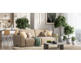 Кинг диван Велюр Роял тауп