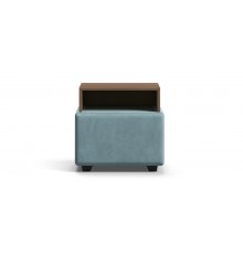 Тумба BOSS велюр MONOLIT Aqua NEW, Орех Селект