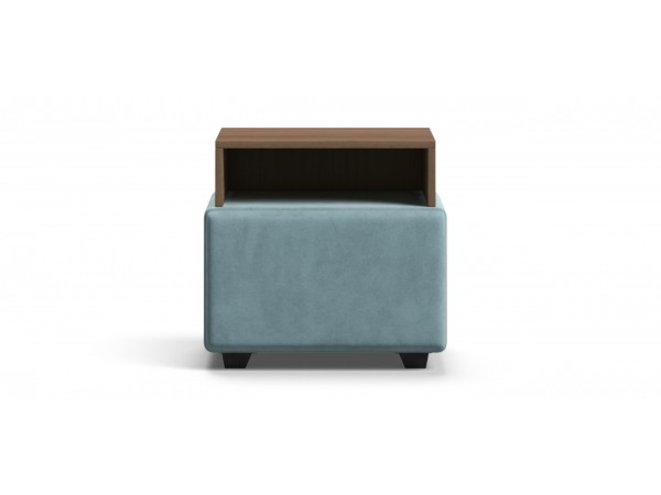 Тумба BOSS велюр MONOLIT Aqua NEW, Орех Селект