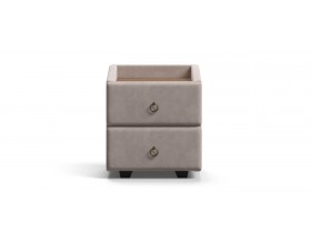 Тумба BOSS CLASSIC Велюр Монолит латте, Орех селект