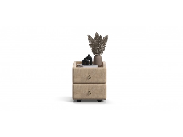 Тумба BOSS CLASSIC Велюр Royal шампань NEW, Орех Селект