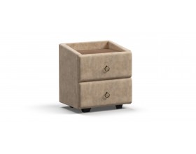 Тумба BOSS CLASSIC Велюр Royal шампань NEW, Орех Селект