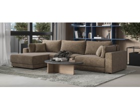 Босс Прайм Макс угловой диван Велюр Роял тауп