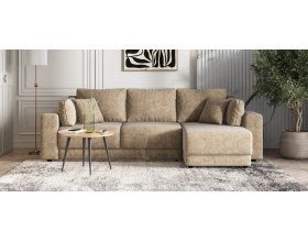 Босс Прайм ХЛ угловой диван Велюр Роял тауп