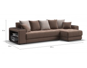 Дубай У 3.0 Monolit мокко, Monolit латте