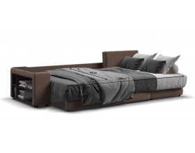 Дубай угловой диван Велюр Монолит мокко, Монолит латте