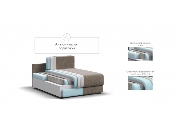 Оттоманка РИЧМОНД MODOOL Велюр Роял тауп