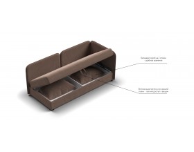 Ирис тахта Велюр Монолит мокко