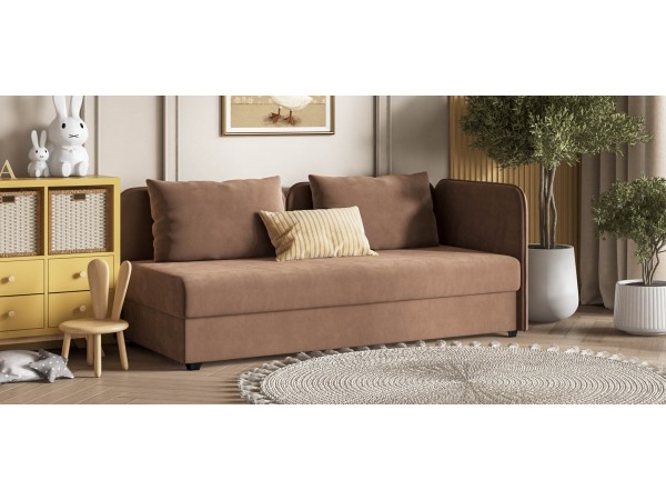 Тахта Ирис велюр Monolit мокко