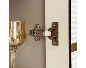 Петля накладная с доводчиком