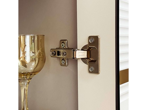 Петля накладная с доводчиком