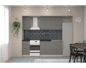 Кухня Марсель 1.6 Фреш Графит
