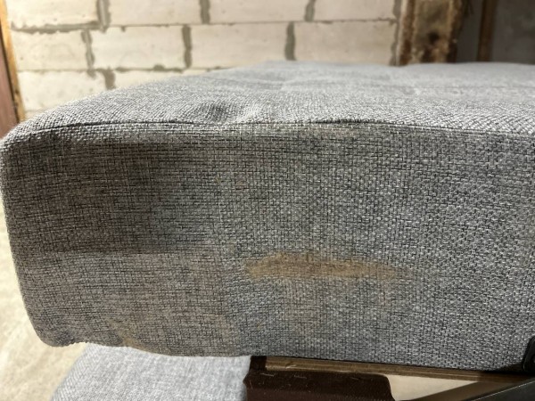 Уценка. Диван Лондон рогожка серая 120 ППУ 10/8331