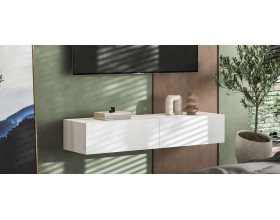 ТВ Тумба Босс Стандарт 140 Белый