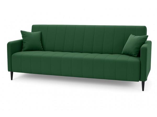 Диван Ральф вельвет зелёный