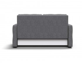 Диван двухместный Мартин Велюр Монолит сталь