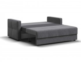 Диван двухместный Мартин Велюр Монолит сталь