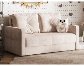 Диван двухместный Мартин Велюр Монолит латте