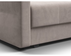 Диван двухместный Мартин Велюр Монолит латте