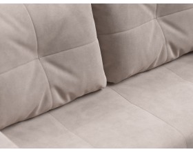 Диван двухместный Мартин Велюр Монолит латте