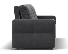 Диван двухместный Мартин Велюр Монолит серый