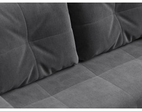 Диван двухместный Мартин Велюр Монолит серый