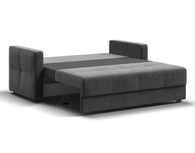 Диван двухместный Мартин Велюр Монолит серый