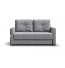 Диван двухместный Мартин Велюр Монолит сталь