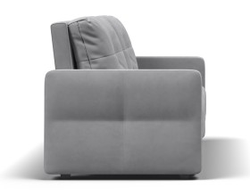 Диван двухместный Мартин Велюр Монолит сталь