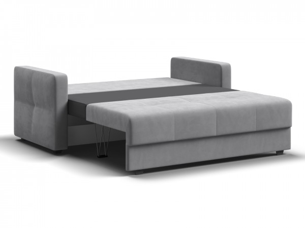 Диван двухместный Мартин Велюр Монолит сталь