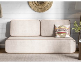 Диван Уно Мини Велюр Монолит латте