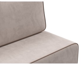 Диван Уно Мини Велюр Монолит латте