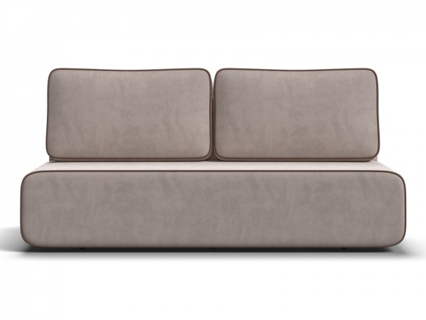 Диван Уно Мини Велюр Монолит латте