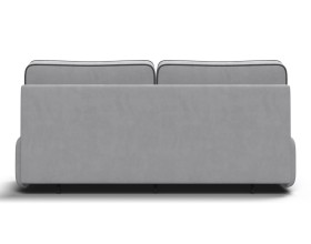 Диван Уно Мини Велюр Монолит сталь