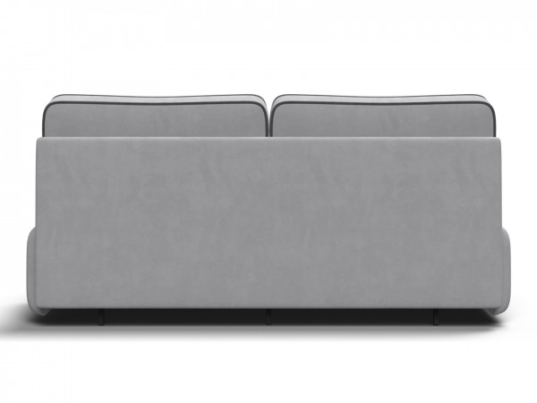 Диван Уно Мини Велюр Монолит сталь