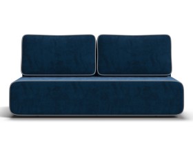 Диван Уно Мини Велюр Монолит синий