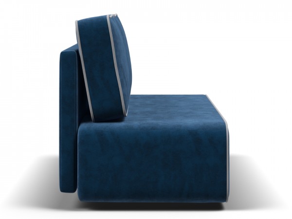 Диван Уно Мини Велюр Монолит синий