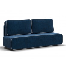 Диван Уно Мини Велюр Монолит синий