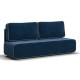 Диван Уно Мини Велюр Монолит синий