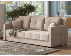 Диван Морган Велюр Монолит латте