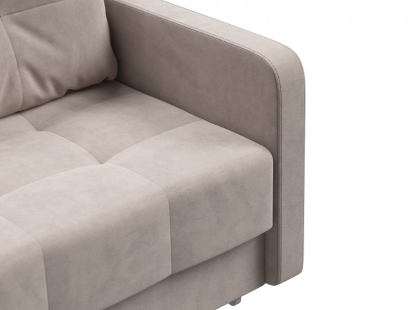 Диван Морган Велюр Монолит латте