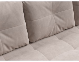 Диван Морган Велюр Монолит латте