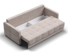 Диван Морган Велюр Монолит латте