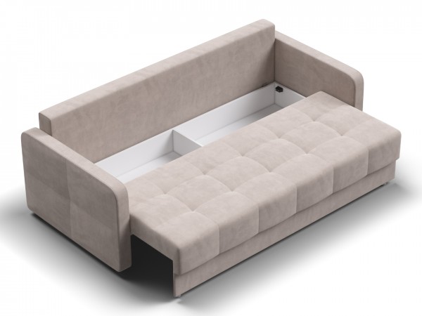 Диван Морган Велюр Монолит латте